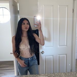 See through bodysuit